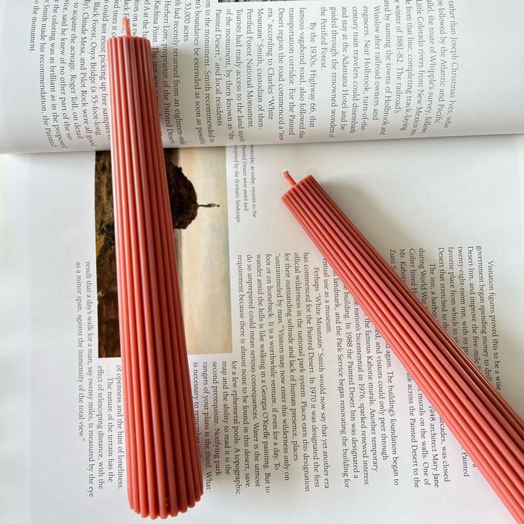 large scented piller candles