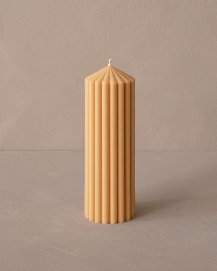 large beautiful pillar candle