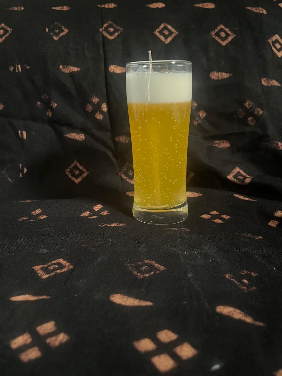 BEER DECORATIVE CANDLE