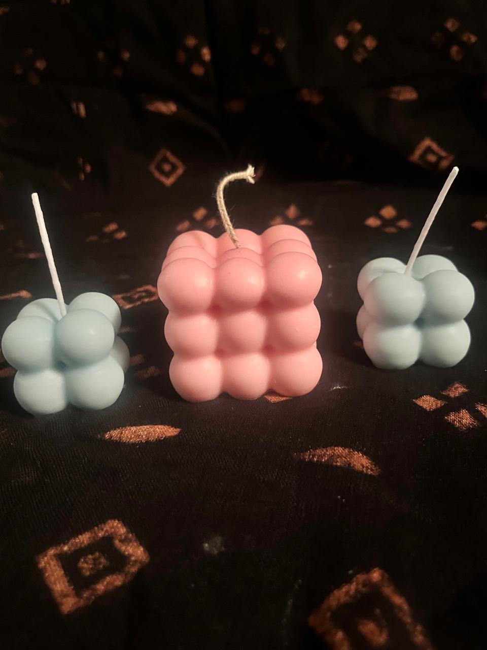 Bubble candles