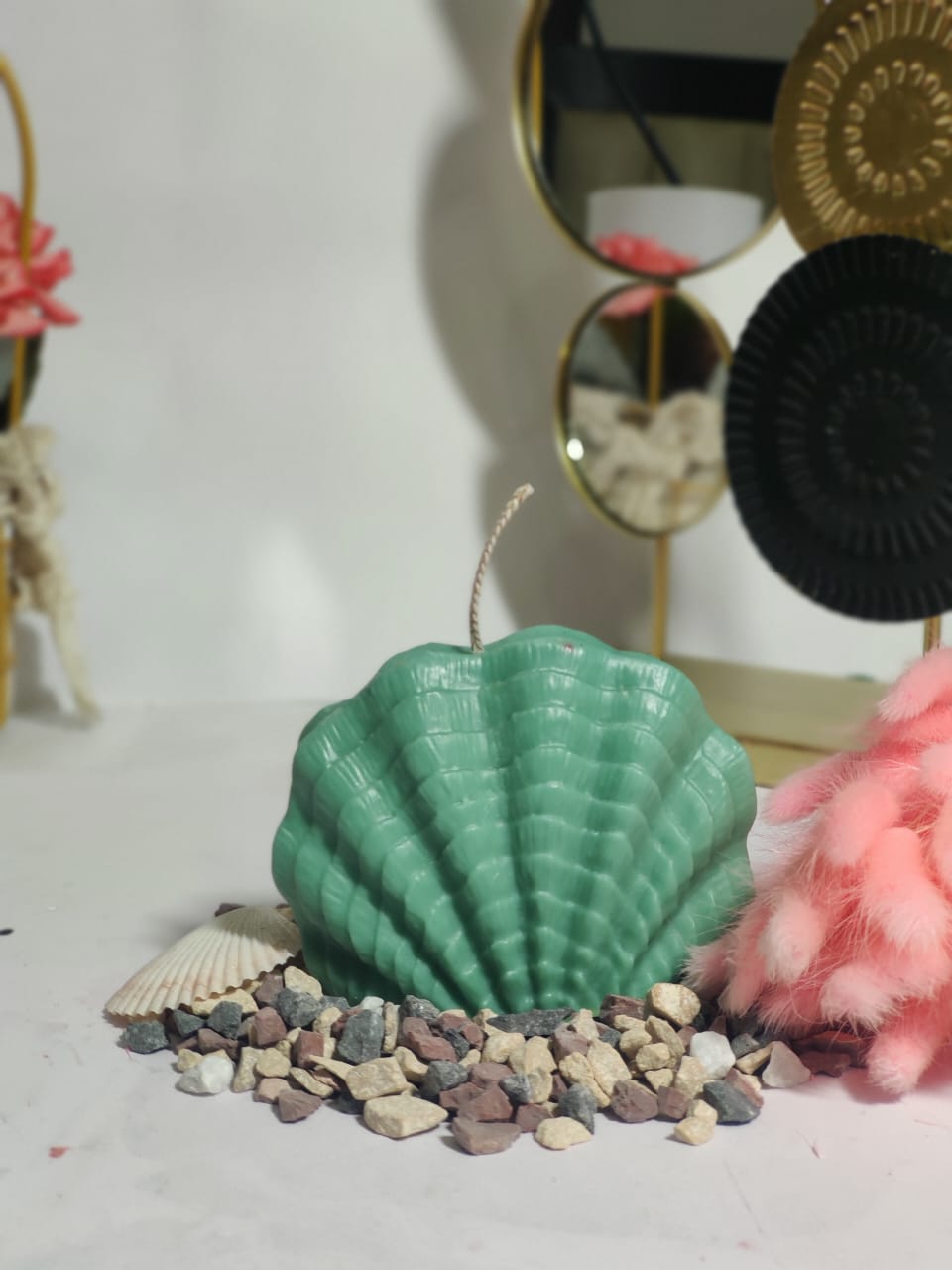 Beautifull shells scented candles